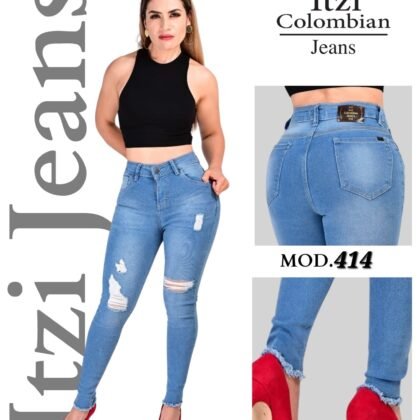 Pantalón de mezclilla Itzi 414 REBAJADO