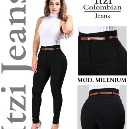 PANTALON MILENIUM NEGRO