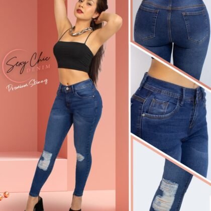 PANTALON DE MEZCLILLA SEXY CHIC 2002 REBAJADO