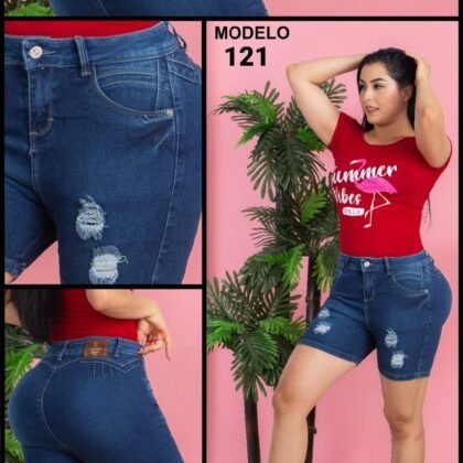 Short de mezclilla Itzi 121 REBAJADO