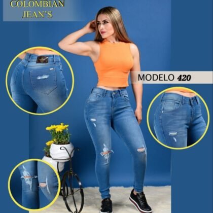 Pantalón de mezclilla Itzi 420 REBAJADO