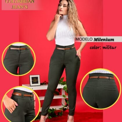 PANTALON MILENIUM VERDE MILITAR