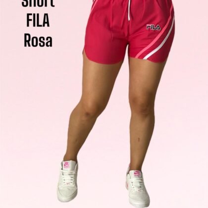 SHORT DE DAMA FILA ROSA