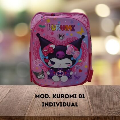 MOCHILA KUROMI 01 INDIVIDUAL.