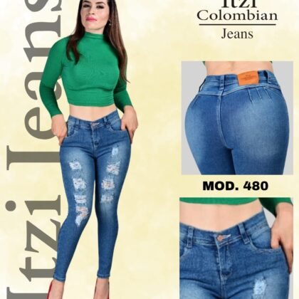 Pantalón de mezclilla Itzi 480