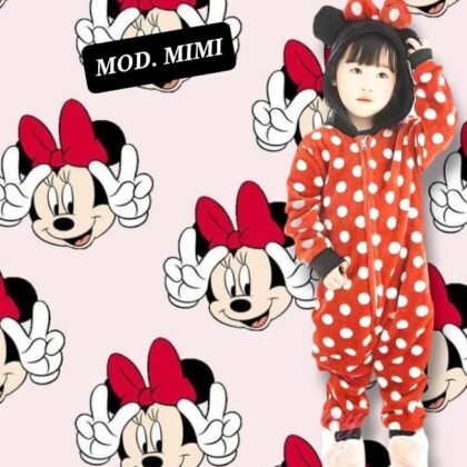 PIJAMA DE NIÑA MINNIE.