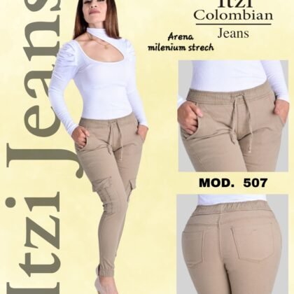 Jogger de gabardina Itzi 507 arena.