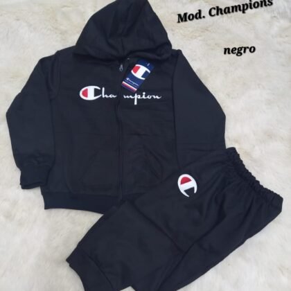 CHAMPIONS KIDS NEGRO.