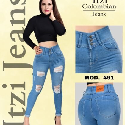 Pantalón de mezclilla Itzi 491