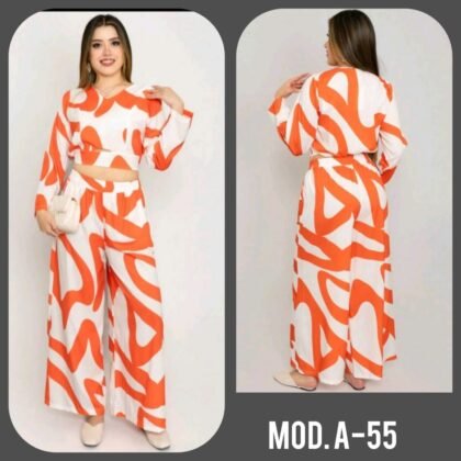 CONJUNTO A-55 NARANJA.