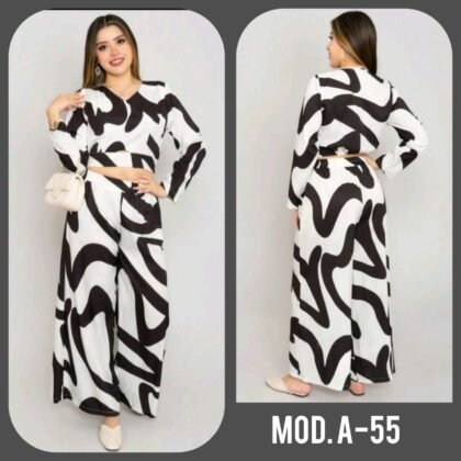 CONJUNTO A-55 NEGRO.