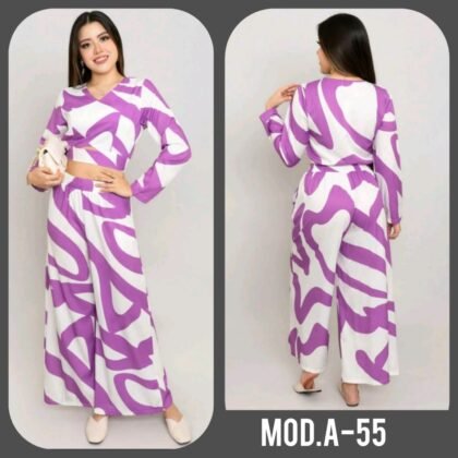 CONJUNTO A-55 MORADO.