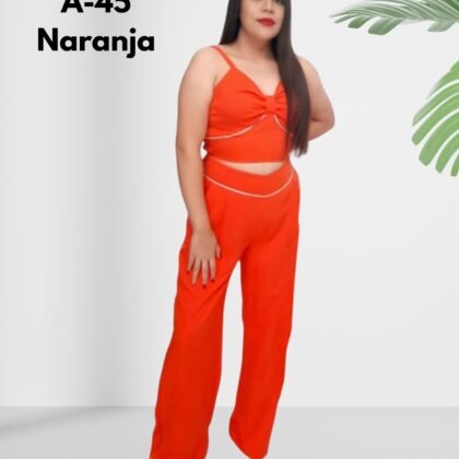 CONJUNTO A-45 NARANJA.