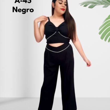 CONJUNTO A-45 NEGRO.