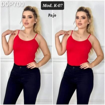 BLUSA K-07 ROJO.