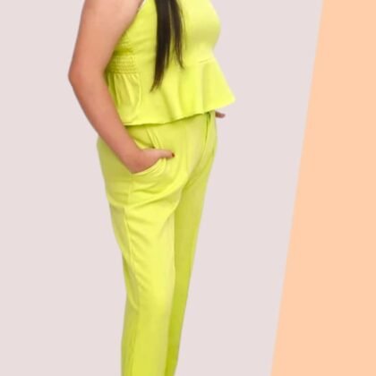 CONJUNTO A-46 VERDE MANZANA (UNITALLA 32 A 36)