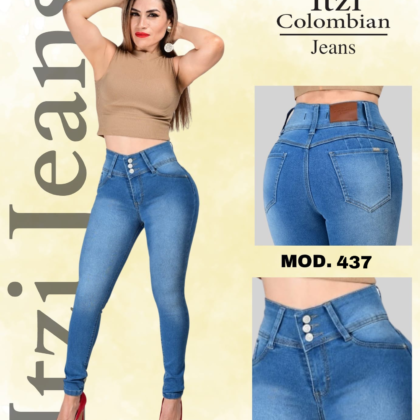 Pantalón de mezclilla Itzi 437.