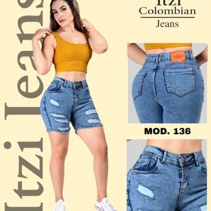 Short de mezclilla Itzi 136.