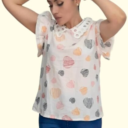 BLUSA 496 BLANCA UNITALLA (30 A 36) .