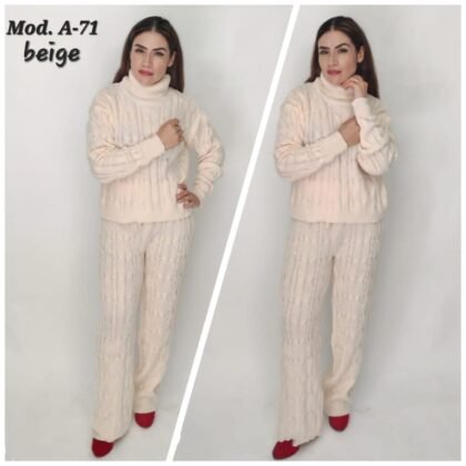 CONJUNTO A-71 BEIGE UNITALLA (30 A 36)