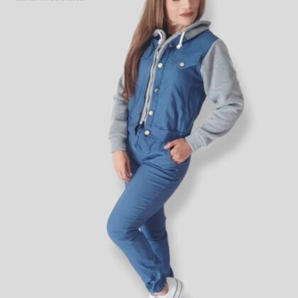 CONJUNTO A-38 AZUL MEZCLILLA UNITALLA (30-34).