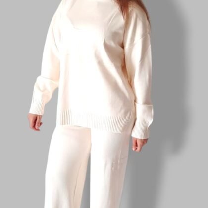 CONJUNTO TEJIDO A-74 HUESO TALLA (34 A 40)