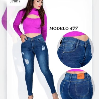 Pantalón de mezclilla Itzi 477.