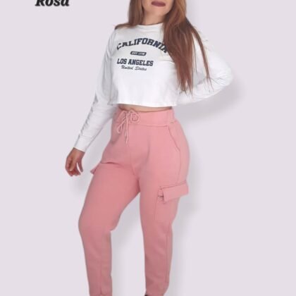 PANTS LIN-10 ROSA.