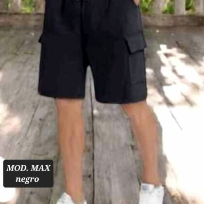 SHORT MAX NEGRO GRANDE/XL