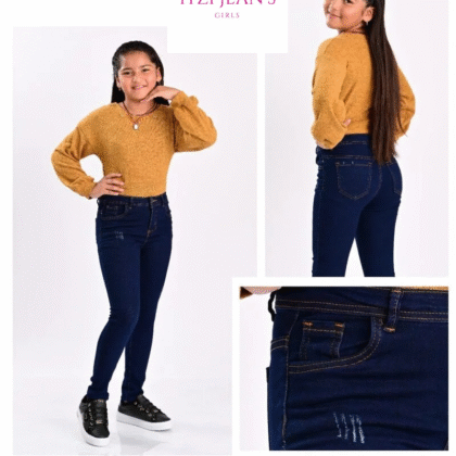PANTALON DE MEZCLILLA ITZI GIRLS N-11.