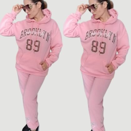 CONJUNTO PANTS DAMA B-89 ROSA TALLA M/L (32 A 36).