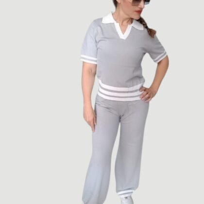 CONJUNTO DAMA A-96 GRIS UNITALA (32 A 36)