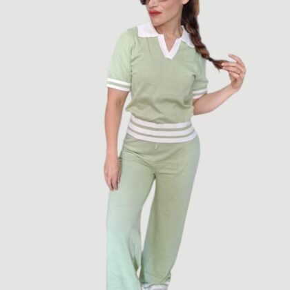 CONJUNTO DAMA A-96 VERDE UNITALA (32 A 36)