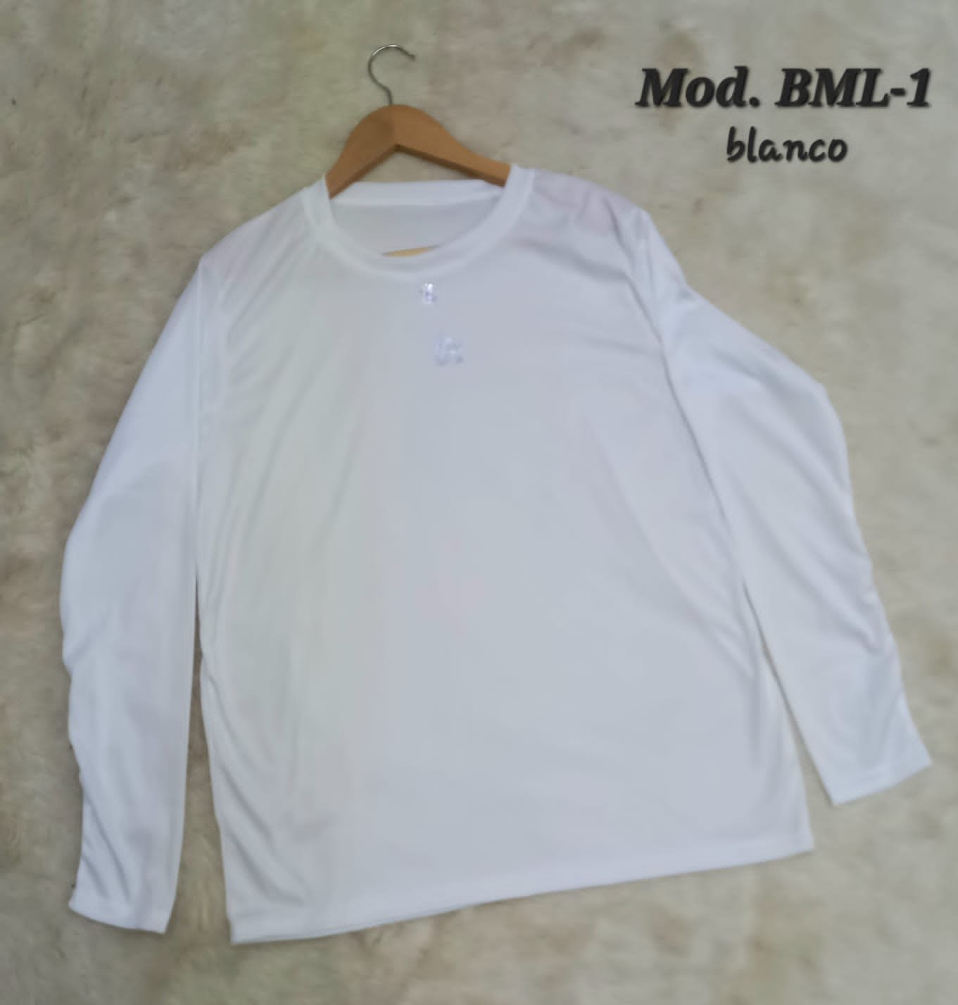 PLAYERA BML-1 BLANCA.