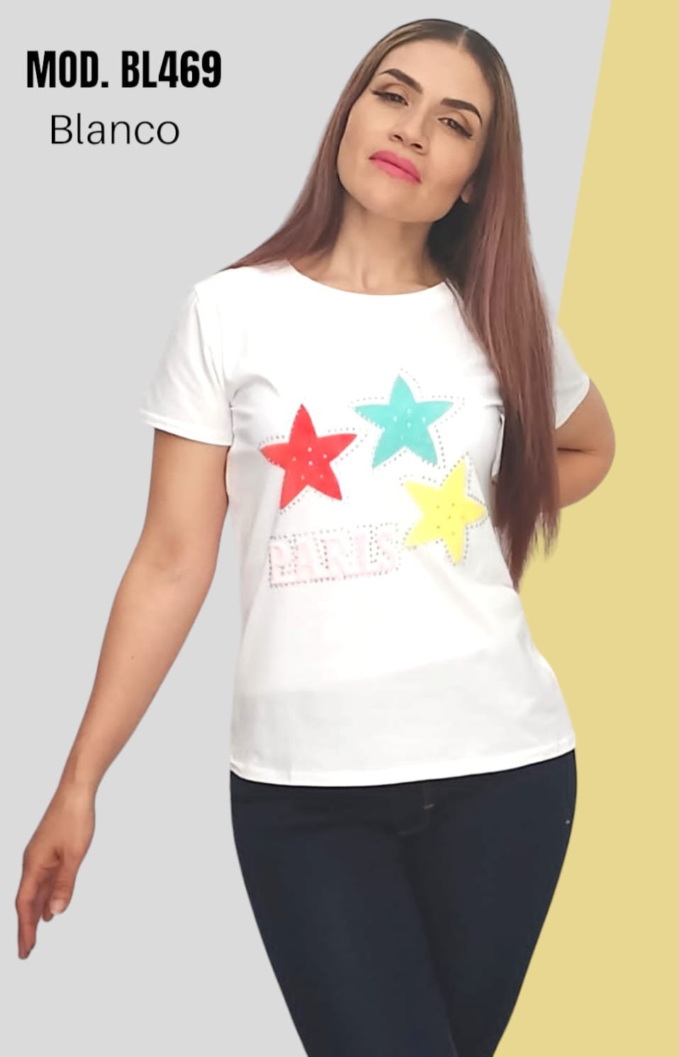 BLUSA BL469 BLANCA.