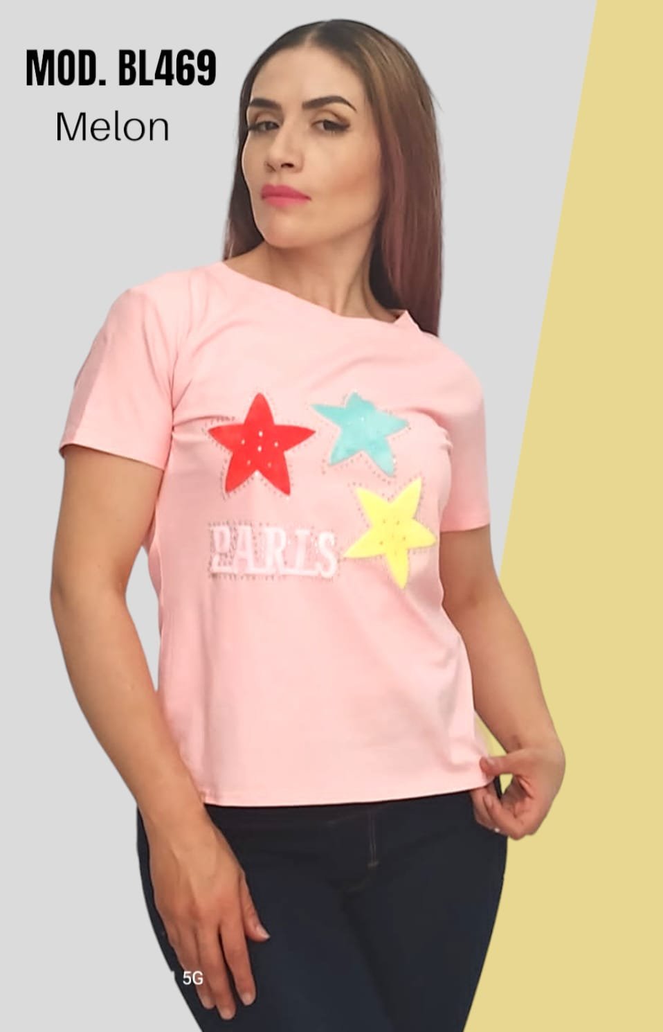 BLUSA BL469 MELON.