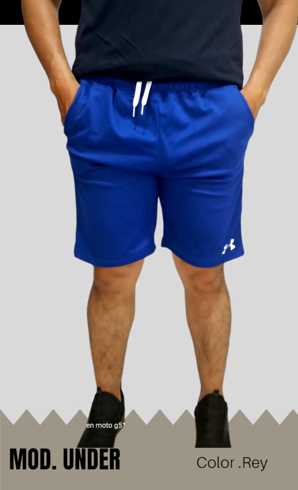 SHORT DEPORTIVO CABALLERO UNDER REY.