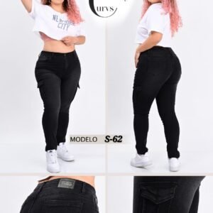 PANTALON DE MEZCLILLA SEXY CURVES S-62
