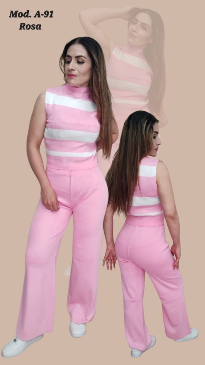 CONJUNTO A-91 ROSA.