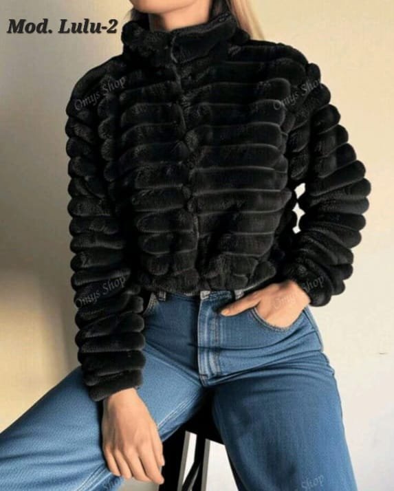 CHAMARRA LULU NEGRO UNITALLA (30 A 34)