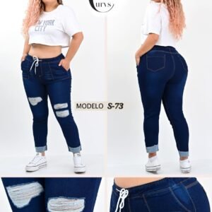 JOGGER DE MEZCLILLA SEXY CURVES S-73
