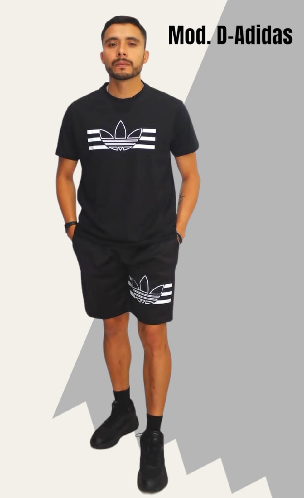 CONJUNTO CABALLERO D-ADIDAS.