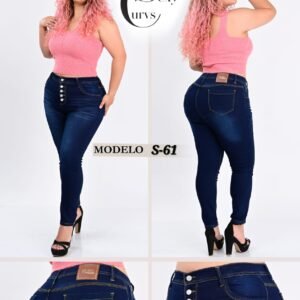 PANTALON DE MEZCLILLA SEXY CURVES S-61.