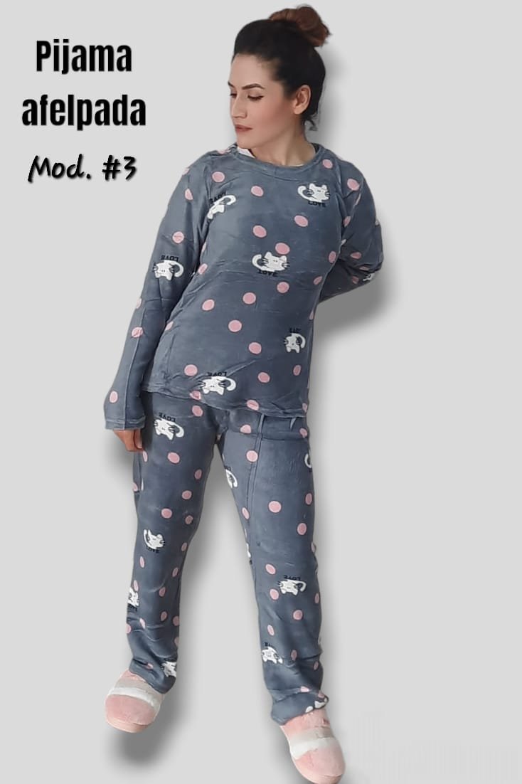 PIJAMA AFELPADA #3 UNITALLA (30-34)