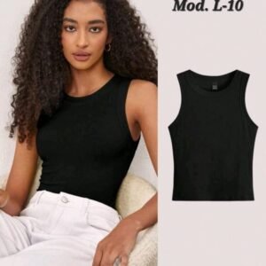 BLUSA L-10 NEGRA UNITALLA (32 A 36)