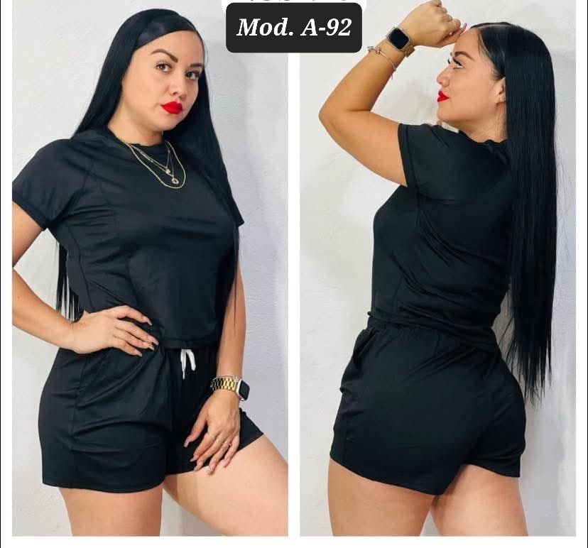 CONJUNTO A-92 NEGRO UNITALLA (30 A 34)