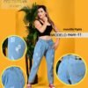 PANTALON DE MEZCLILLA MOM JEANS - 11