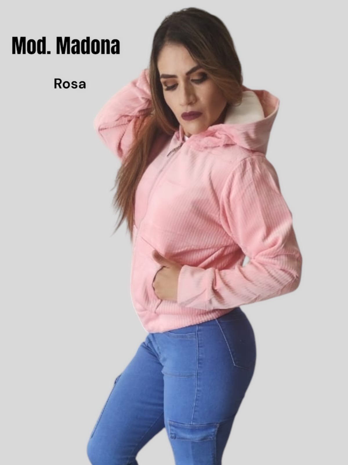 CHAMARRA MADONA ROSA