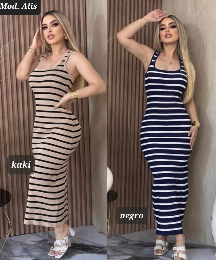 VESTIDO ALIS NEGRO UNITALLA (30 A 36).