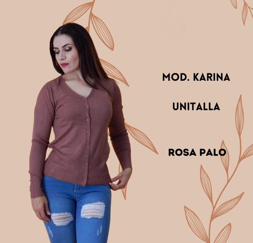 SUETER KARINA ROSA PALO UNITALLA (30-34).